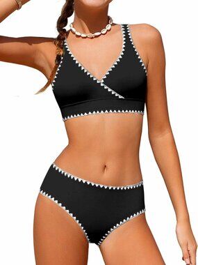 Girls Swimsuit Bikini Set Size 16-18 N5456